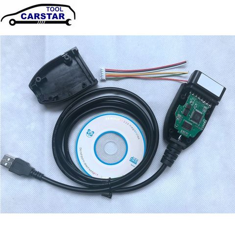 Herramienta de diagnóstico OBD2 para coche, Cable multilingüe de 16 Pines, V1 17,8, ATMEGA162 FTDI FT232RL, libre de PCB verde ► Foto 1/4