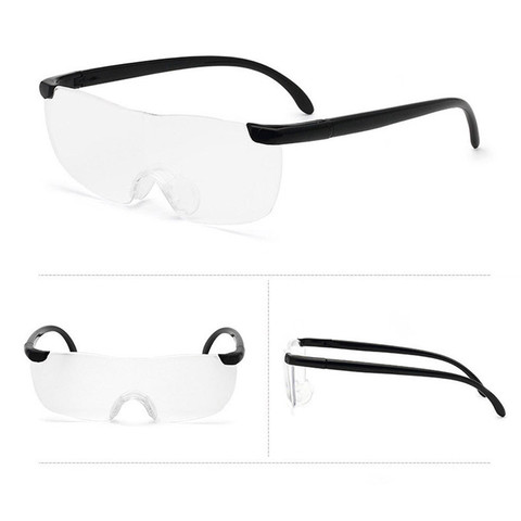 Gafas de aumento para presbicia, lentes portátiles de Lupa a la moda, 1 Uds./2 uds./3 Uds., 250 grados ► Foto 1/6