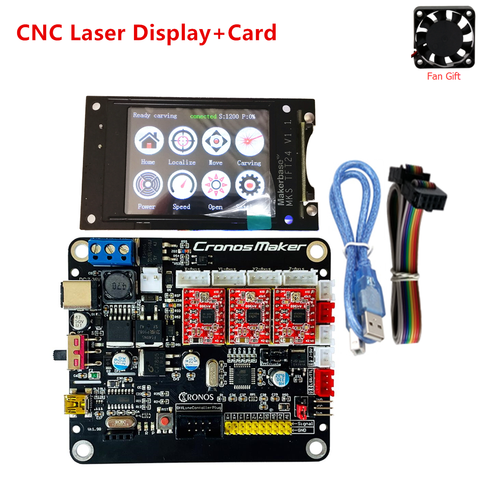 Monitor de pantalla táctil GRBL 1,1 sin conexión, placa de control MKS DLC, tarjeta de CNC CNC3018 pro, piezas de mejora ► Foto 1/6