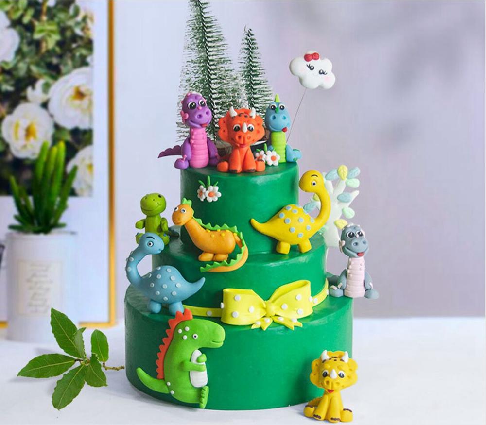 Fiesta Temática de dinosaurio para pastel, decoración de jungla, Safari,  fiesta de cumpleaños, niño, dinosaurio, Decoración de Pastel jurásico -  Historial de precios y revisión | Vendedor de AliExpress - Goo Party