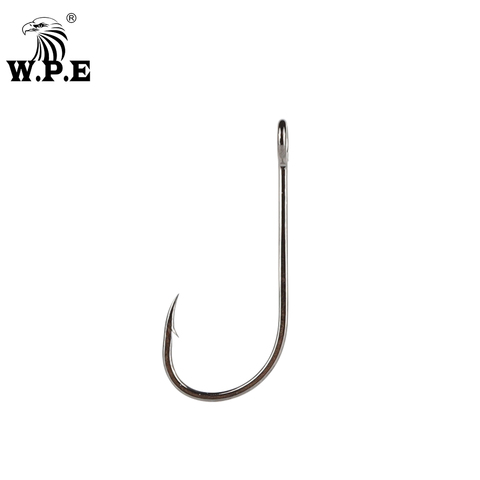 W.P.E-anzuelos de pesca de acero al carbono, 3 paquetes/5 paquetes, 2 #/4 #/6 #, Círculo de púas, señuelo individual, accesorios de equipo de pesca de carpa ► Foto 1/6