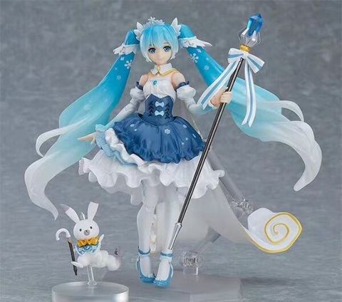 Anime Figma EX-054 Miku con diseño de nieve 2022 estatua figuras en miniatura de juguete ► Foto 1/5