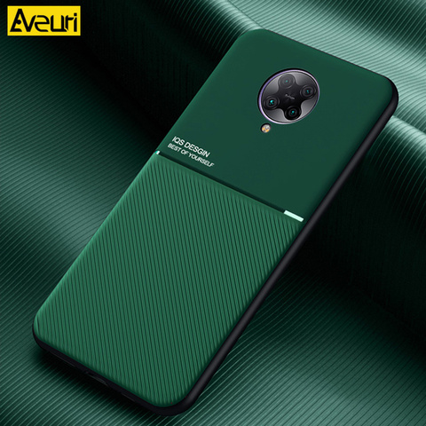 Funda de cuero mate de lujo funda de teléfono para Xiaomi Poco F2 Pro Redmi K30 Pro Ultra 9C, para Xiaomi Mi 10 Lite CC9 8 Pro ► Foto 1/6