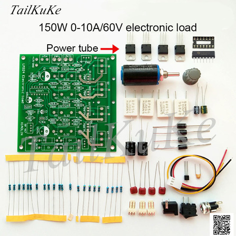 DIY LM324 potencia de carga electrónica 150 W Kit de carga Electrónica Simple 72V2A/15V10A ► Foto 1/3