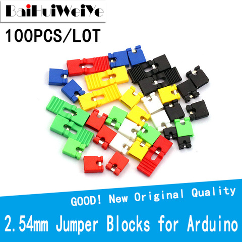 Pin Jumper cabezal de 100 Uds., Conector de bloques de 2,54mm para disco duro 3 1/2, unidad de CD/DVD, placa base y tarjeta de expansión G25 ► Foto 1/5