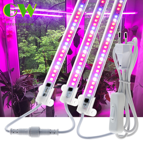 Lámparas de cultivo de luz LED de espectro completo para plantas, fitoamplificador de alta eficiencia luminosa para cultivo de plantas de plántulas de flores ► Foto 1/6