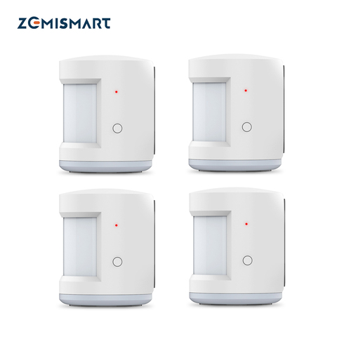 Zemismart Tuya Zigbee 3,0 Detector Sensor de movimiento inteligente Sensor de cuerpo humano casa Sistema de Seguridad del Sensor de movimiento PIR ► Foto 1/6