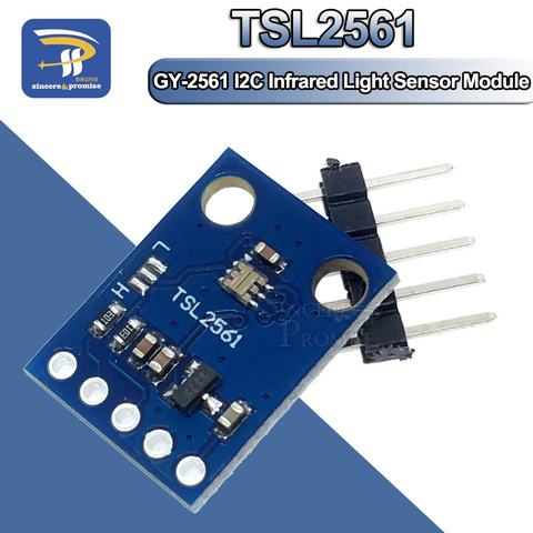 GY-2561 TSL2561 luminosidad Sensor Breakout Sensor de Luz infrarroja Módulo sensor integrador AL ► Foto 1/6