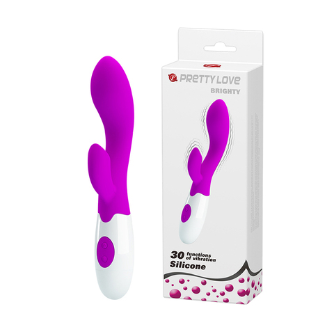 Bonito amor, vibrador de 30 velocidades, doble vibración, punto G, palo AV, juguete sexual para mujeres, señoras, juguetes para adultos, productos sexuales, consolador de máquina erótica ► Foto 1/6