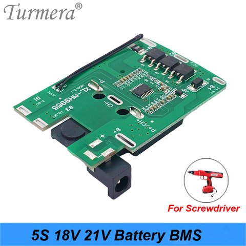 5S 18v 21v 20A 18650 Li-Ion baterías de litio BMS para destornillador Shura cargador Junta de Protección de Turmera ► Foto 1/4