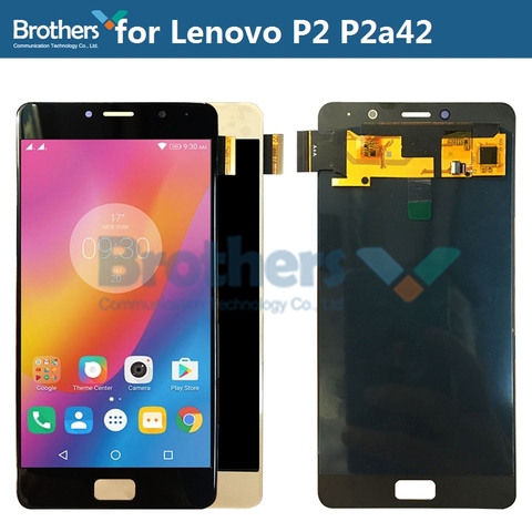 Pantalla LCD para Lenovo P2, P2a42, montaje de Digitalizador de pantalla táctil, piezas de teléfono de repuesto ► Foto 1/6