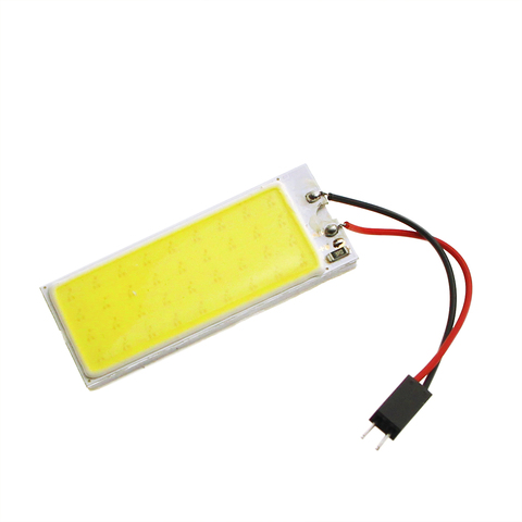 KEIN 1 unids W5W T10 C3W C5W C10W BA9S festoon LED COB interior del coche Panel mapa de las luces de lectura bombilla Domo vehículo espejo de vanidad de la lámpara ► Foto 1/6