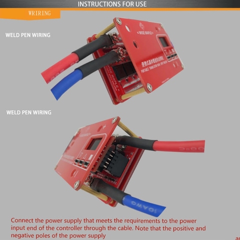 Portátil Transistor DIY Mini máquina de soldadura de la batería de litio 18650 LCD pantalla de visualización de soldador por puntos ► Foto 1/6