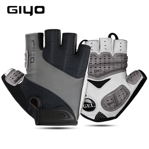 GIYO-guantes de deportes al aire libre, con almohadilla de Gel transpirable para ciclismo de montaña o de carretera para hombre y mujer ► Foto 1/6