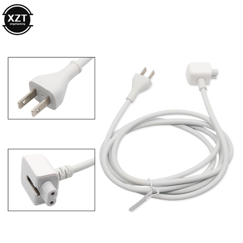 Adaptador de corriente alterna para Apple MacBook Pro, Cable de carga de extensión, 1,8 M, 6 pies, Adaptador de Cable de alimentación de cargador de ordenador portátil, UE/EE. UU. ► Foto 1/6