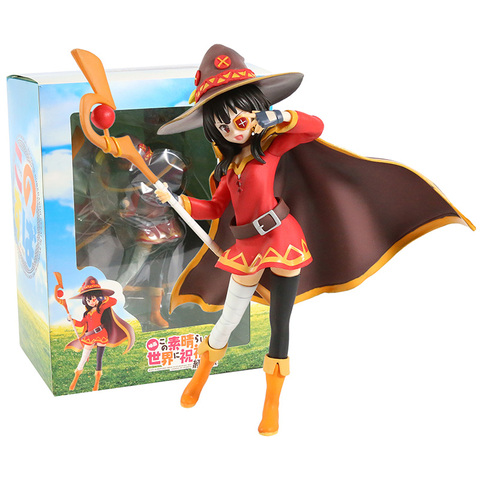 La bendición de Dios en este mundo maravilloso Megumin PVC figura de juguete de modelos coleccionables ► Foto 1/6