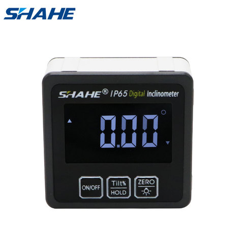 Shahe-transportador Digital de precisión, inclinómetro, caja de nivel, buscador de ángulo Digital, con Base magnética ► Foto 1/6