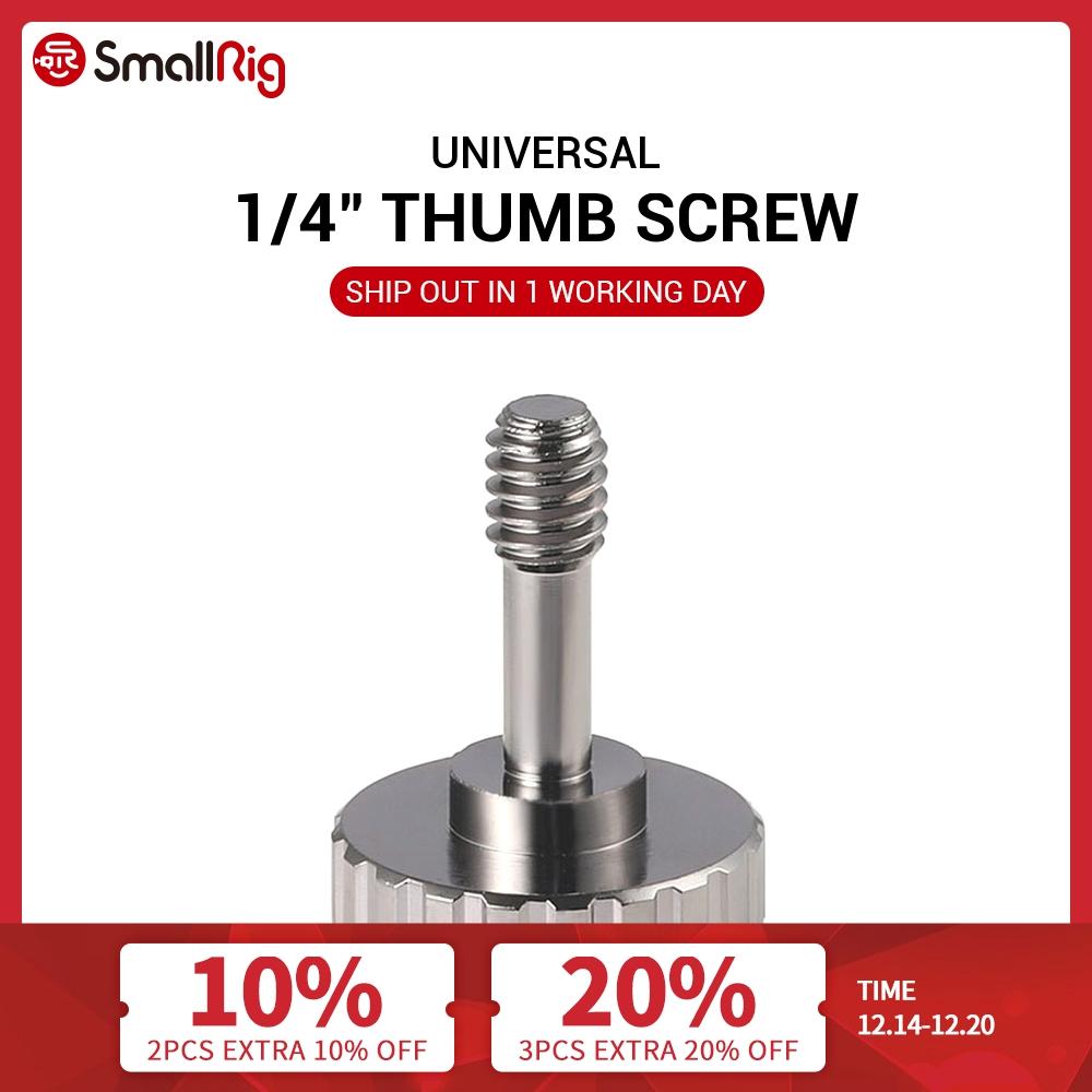 SmallRig tornillo de la Cámara 1/4 pulgadas 18mm largo partido SmallRig doble rosca montaje Rosette-1800 ► Foto 1/6