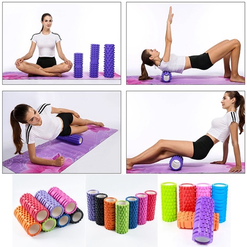 NEW Columna Yoga Fitness Pilates Bloques De Rodillos Gimnasio Masaje  Ejercicio