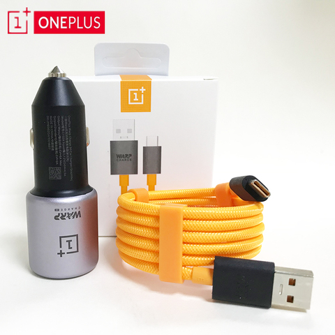 OnePlus Warp cargo de 30 cargador de coche 30W 5V/6A Warp cargo 6A 100CM Usb Mclaren cable para oneplus 7t pro 6t 6 5t 5 3t 3 ► Foto 1/6