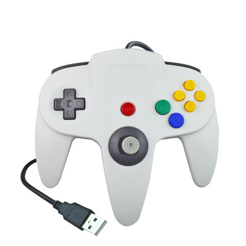 2022 Gamepad controlador con cable Joypad para mando de Gamecube juego accesorios para Nintend N64 para PC ordenador MAC controlador ► Foto 1/6