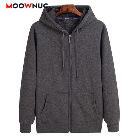 MOOWNUC-Sudadera con capucha para Hombre, chándal informal, cárdigan estampado de estilo clásico, primavera y otoño, 2022 ► Foto 1/6