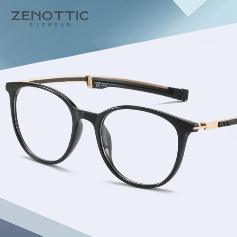 ZENOTTIC-gafas de lectura con luz azul para hombres y mujeres, anteojos de lectura con imán ultraligero colgante para el cuello, para presbicia y hipermetropía ► Foto 1/6