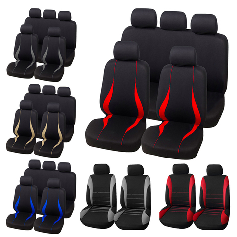 AUTOYOUTH-conjunto completo de fundas para los asientos del coche, cubiertas protectoras universales para coches, Kalina, Grantar, Lada, Priora, Renault, Logan, ford, focus ► Foto 1/6