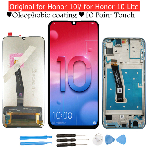 Pantalla táctil LCD para móvil, montaje de digitalizador para Huawei Honor 10 Lite/ Honor 10i, pieza de reparación ► Foto 1/6