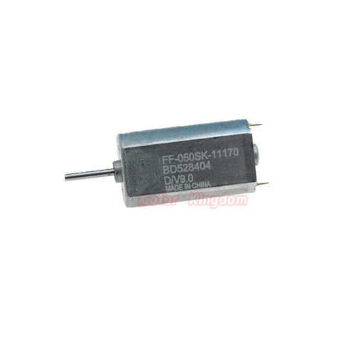 FF-050SK-11170 DC 3V-12V, 9V, 14000RPM, cepillo de Metal precioso de alta velocidad D/V9.0, micromotor eléctrico silencioso para reproductor de DVD y CD de coche ► Foto 1/6