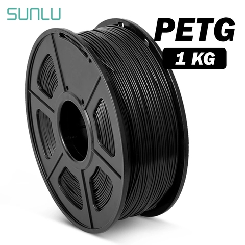 Filamento SUNLU Translucence PETG para impresora 3D, filamento PETG de buena dureza de 1,75 MM, 1KG con Material consumible de pantalla de carrete ► Foto 1/6