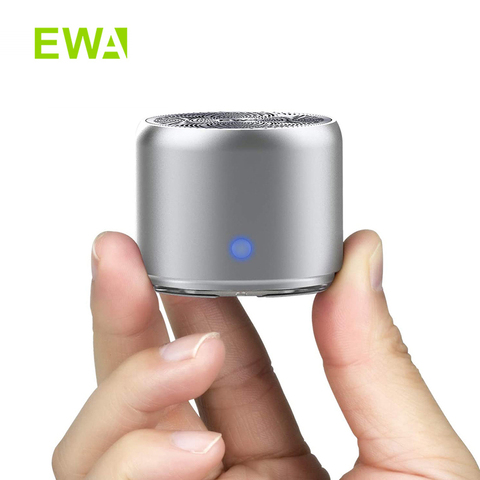 EWA-Mini altavoz inalámbrico con Bluetooth, columna de altavoz de bajos de Metal, a prueba de agua IP67, altavoces portátiles con Estuche De Viaje, A106Pro ► Foto 1/6