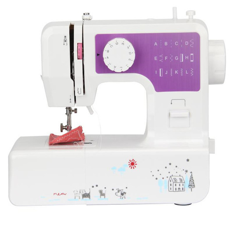 Máquina de coser eléctrica multifunción para el hogar, aguja de coser rápida, mini máquina de coser inalámbrica para ropa ► Foto 1/6