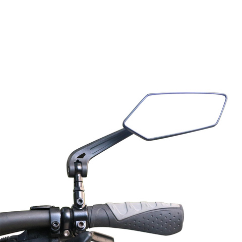 Espejo retrovisor para bicicleta, amplia gama de reflectores de visibilidad para exteriores, bicicleta de montaña, espejos ajustables de seguridad para coche eléctrico ► Foto 1/6