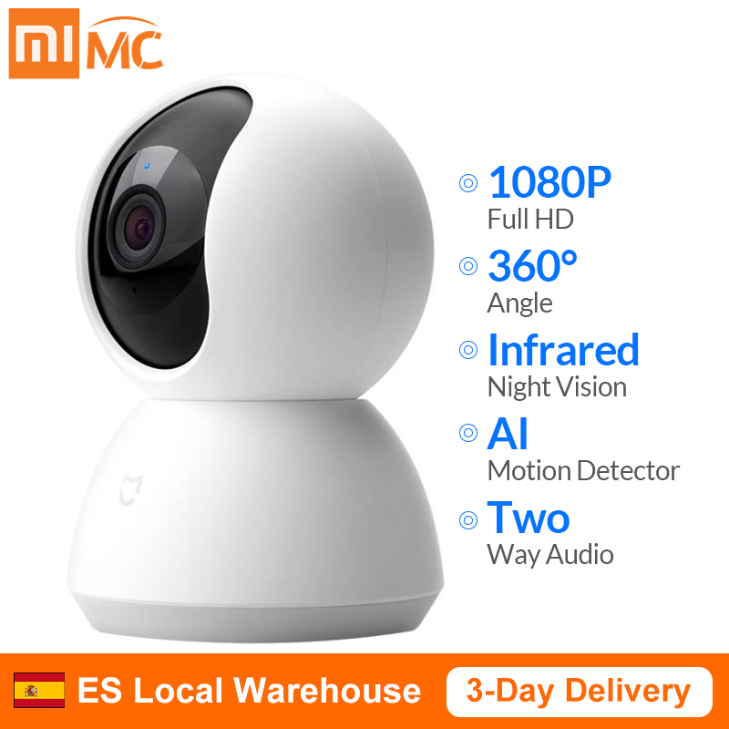 Cámara Xiaomi Mijia 360, con detector de movimiento y visión