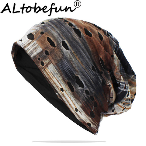 ALTOBEFUN-gorros de otoño Unisex para hombre y mujer, sombrero fino, gorros de invierno, gorra de Hip Hop AHT157 ► Foto 1/6