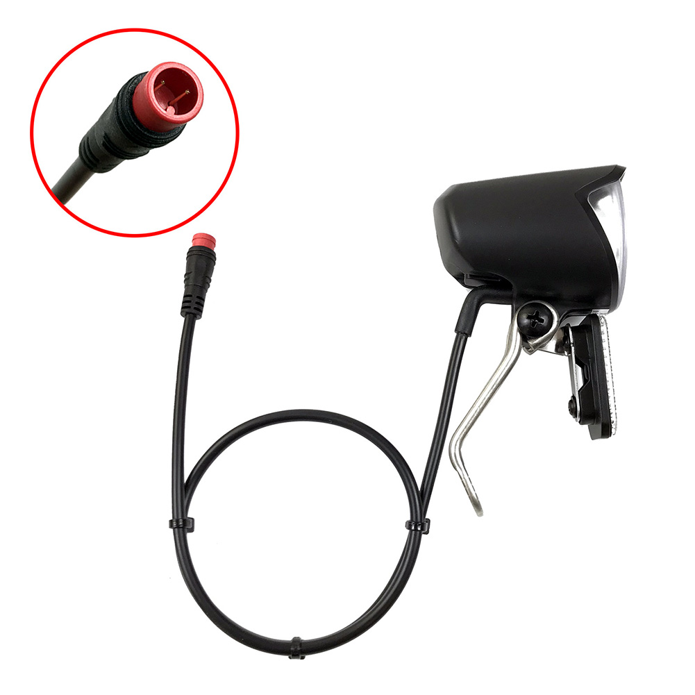 Luz delantera Led para bicicleta eléctrica, Universal para e-bike faro delantero, accesorios para bicicleta, 6-60V ► Foto 1/6