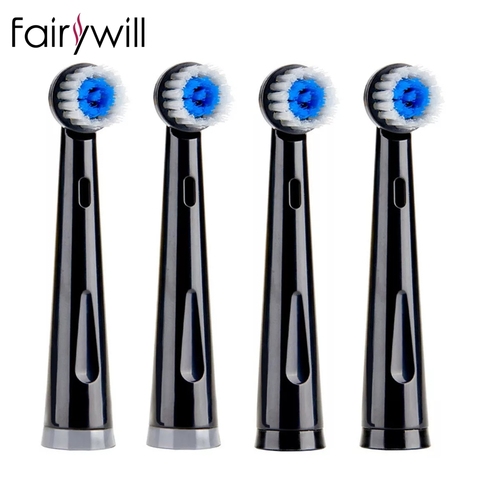 Fairywill-cabezales de cepillo de dientes eléctrico suave y agradable, reemplazable, sin daños, 4 cabezales, apto para FW-2205 cepillos de dientes FW-2209 ► Foto 1/6