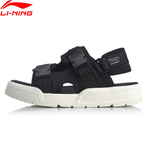 Li-Ning mujeres COCA elegante zapatillas forro li ning zapatos deportivos zapatos transpirable luz sandalias de ocio sandalia para el aire libre AGUQ002 ► Foto 1/6