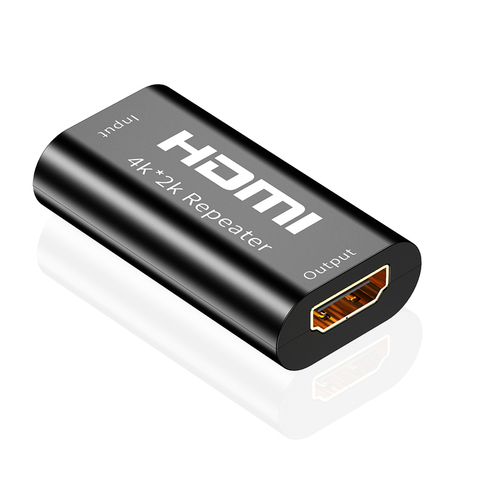 Extensor de repetidor compatible con HDMI, 4K x 2K, amplificador, Joiner, adaptador Booster sobre 4,95 Gbps, extensor de señal HDMI, TSLM1 ► Foto 1/6