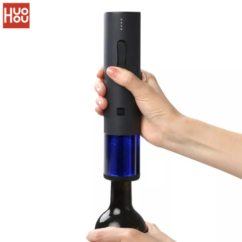 Nuevo Original Xiaomi Mijia Huohou automática botella de vino Kit eléctrico sacacorchos con papel de aluminio de 2022 más nuevo llegar ► Foto 1/6