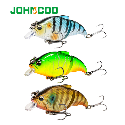 Vibración-X 72mm 10,5g Vib señuelo de plástico duro de pescado Artificial cebo para pescar 3D ojos Swimbait Crankbait Wobblers Señuelos de Pesca ► Foto 1/6