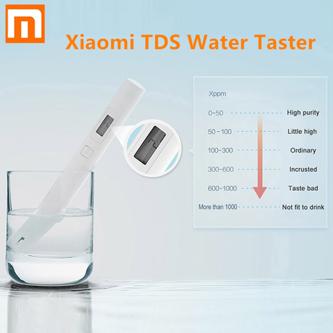Xiaomi-probador de agua TDS para uso en exteriores, bolígrafo Digital profesional de prueba de calidad, PH, bolsillo, Campe, medidor de medida pura de agua ► Foto 1/6