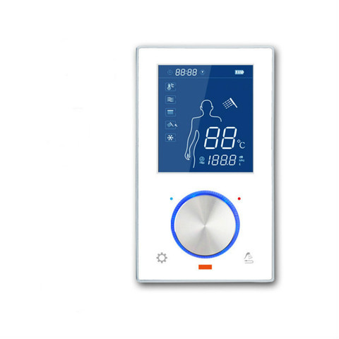 LCD táctil inteligente pantalla digital ducha termostato de control ducha mezclador de la ducha termostática ► Foto 1/4