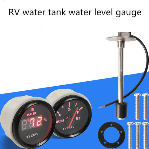 Sensor de nivel de Tanque De Agua de agua para caravana, unidad receptora de combustible para coche y barco, 0-190ohm ► Foto 1/6