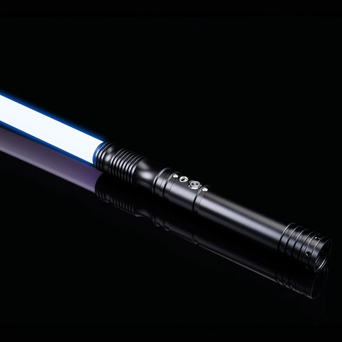 TXQSABER-Sable de luz con mango de Metal RGB, 12 colores, 6 fuentes de sonido, Sword-TS013 de luz de bloqueo ► Foto 1/6