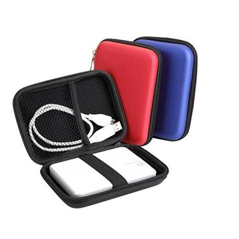 Bolsa de disco duro externo USB de 2,5 pulgadas, funda de Cable Mini Usb de transporte, bolsa de auriculares para PC, portátil, Funda de disco duro ► Foto 1/6