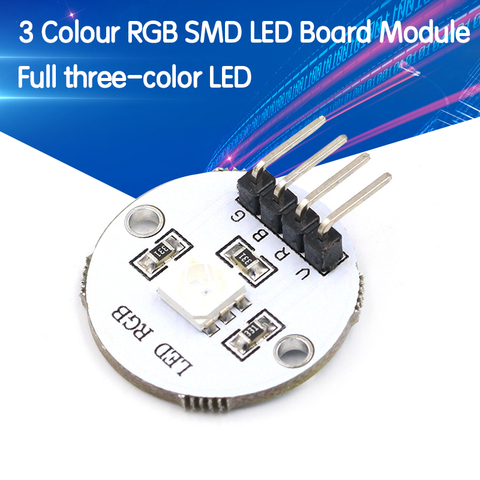 Módulo de tablero LED RGB SMD de 3 colores 5050 LED de tres colores para Kit de Inicio arduino DIY. ► Foto 1/6