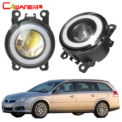 Cawanerl-Luz LED antiniebla COB para coche Opel Vectra C, lámpara de circulación diurna, Ojo de Ángel, 12V, 2002, 2003, 2004, 2005, 2006, 2007, 2008 ► Foto 1/6