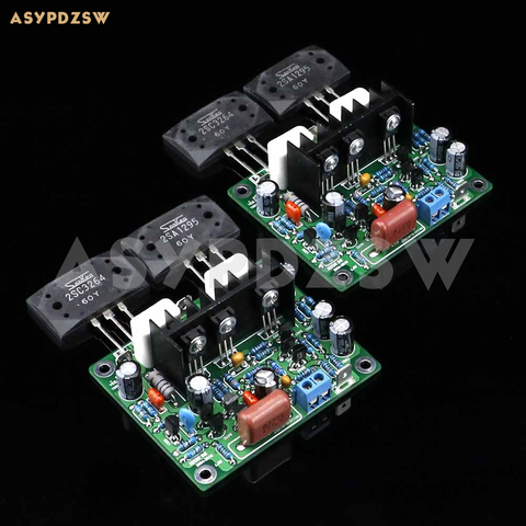 Uds MX50 SE LAPT 2SA1295 2SC3264 amplificador de potencia DIY Kit/tablero terminado ► Foto 1/5